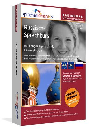 Sprachenlernen24.de Russisch-Basis-Sprachkurs von Gollub,  Udo