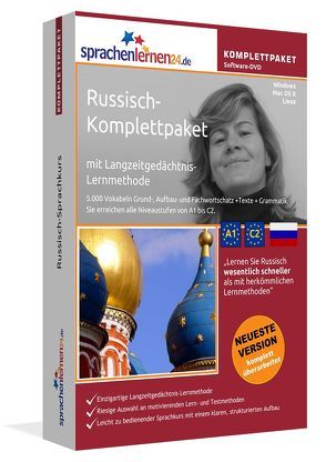 Sprachenlernen24.de Russisch-Komplettpaket (Sprachkurs)