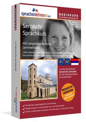 Sprachenlernen24.de Serbisch-Basis-Sprachkurs von Gollub,  Udo