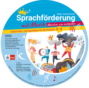 Sprachförderung mit Musik – Märchen neu entdecken (CD) von Jeschonneck,  Birgit