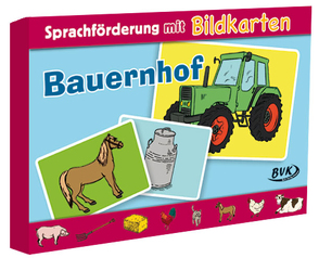 Sprachförderung mit Bildkarten Bauernhof von Stedeler-Gabriel,  Christiane, Thoenes,  Sonja