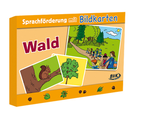 Sprachförderung mit Bildkarten Wald von Hoffmann,  Natalie, Stedeler-Gabriel,  Christiane, Thoenes,  Sonja