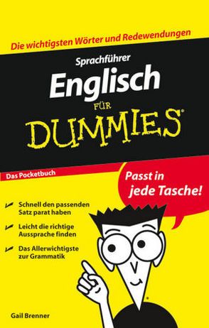 Sprachführer Englisch für Dummies Das Pocketbuch von Brenner,  Gail, Mistol,  Barbara