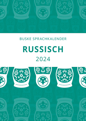 Sprachkalender Russisch 2024 von Popov,  Vadim Vl.