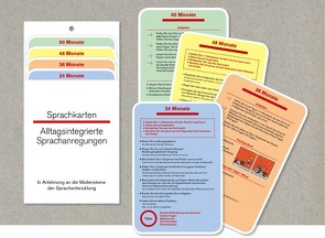 Sprachkarten – Alltagsintegrierte Sprachanregungen von Hildebrandt,  Elske, Hildebrandt,  Frauke, Hübner,  Doreen, Schwab,  Diana