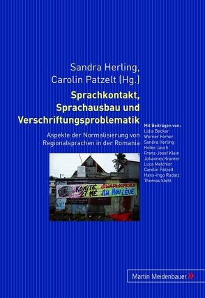 Sprachkontakt, Sprachausbau und Verschriftungsproblematik von Herling,  Sandra, Patzelt,  Carolin