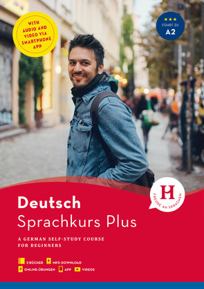 Hueber Sprachkurs Plus Deutsch A1/A2, Englische Ausgabe von Hohmann,  Sabine, Niebisch,  Daniela