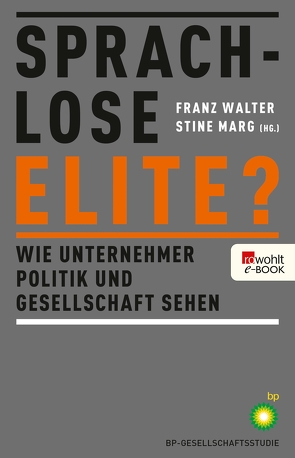 Sprachlose Elite? von Marg,  Stine, Walter,  Franz