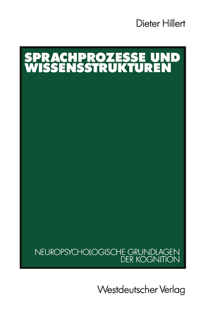 Sprachprozesse und Wissensstrukturen von Hillert,  Dieter