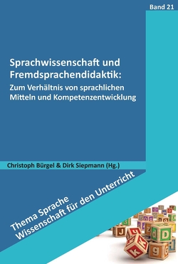 Sprachwissenschaft und Fremdsprachendidaktik von Bürgel,  Christoph, Siepmann,  Dirk