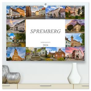 Spremberg Impressionen (hochwertiger Premium Wandkalender 2024 DIN A2 quer), Kunstdruck in Hochglanz von Meutzner,  Dirk