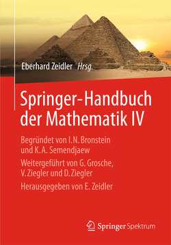 Springer-Handbuch der Mathematik IV von Zeidler,  Eberhard