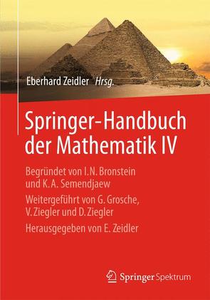 Springer-Handbuch der Mathematik IV von Zeidler,  Eberhard