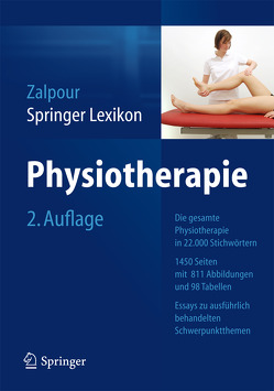Springer Lexikon Physiotherapie von Zalpour,  Christoff