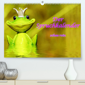 Spruchkalender – schau rein (Premium, hochwertiger DIN A2 Wandkalender 2023, Kunstdruck in Hochglanz) von Brunner-Klaus,  Liselotte