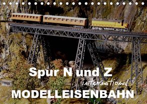 Spur N und Z international, Modelleisenbahn (Tischkalender 2020 DIN A5 quer) von Huschka,  Klaus-Peter