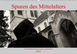 Spuren des Mittelalters (Wandkalender 2021 DIN A2 quer) von Riedmiller,  Andreas