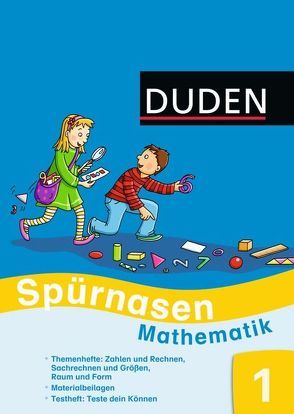 Spürnasen Mathematik / 1. Schuljahr – Verbrauchsmaterial – Themenhefte 1: Zahlen und Rechnen, Raum und Form, Sachrechnen und Größen von Braunschweig,  Uta, Grieshop,  Gabriele, Hahn,  Günther, Herrndorf,  Judith, Lengnink,  Katja, Mester,  Dorothee, Tomczak,  Elisabeth, Zepp,  Melanie