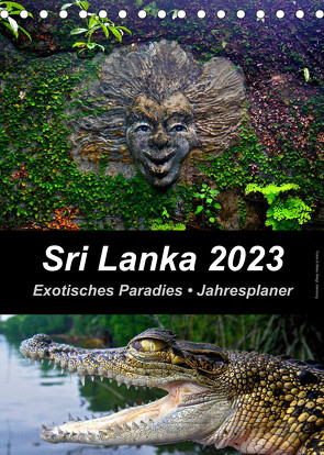 Sri Lanka 2023 – Exotisches Paradies – Jahresplaner (Tischkalender 2023 DIN A5 hoch) von Hamburg, Mirko Weigt,  ©