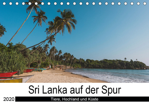 Sri Lanka auf der Spur – Tiere, Hochland und Küste (Tischkalender 2020 DIN A5 quer) von Time,  Secluded