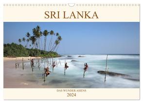 Sri Lanka Das Wunder Asiens (Wandkalender 2024 DIN A3 quer), CALVENDO Monatskalender von Brack,  Roland