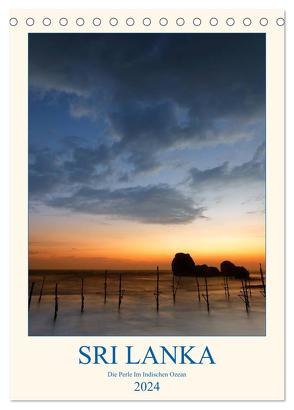 SRI LANKA Die Perle Im Indischen Ozean (Tischkalender 2024 DIN A5 hoch), CALVENDO Monatskalender von Brack,  Roland