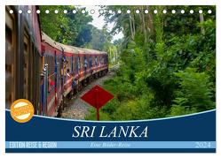 Sri Lanka – Eine Bilder-Reise (Tischkalender 2024 DIN A5 quer), CALVENDO Monatskalender von Heinrich,  Sebastian