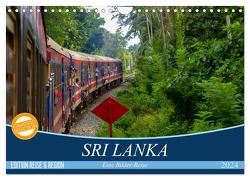 Sri Lanka – Eine Bilder-Reise (Wandkalender 2024 DIN A4 quer), CALVENDO Monatskalender von Heinrich,  Sebastian