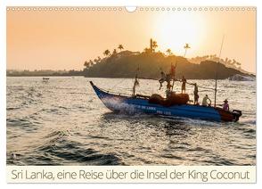 Sri Lanka, eine Reise über die Insel der King Coconut (Wandkalender 2024 DIN A3 quer), CALVENDO Monatskalender von wüstenhagen photography,  mo