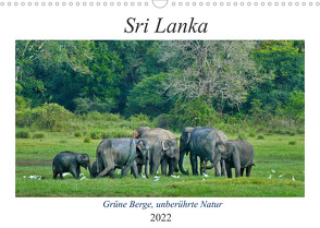 Sri Lanka, Grüne Berge – unberührte Natur (Wandkalender 2022 DIN A3 quer) von Böck,  Herbert