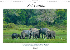 Sri Lanka, Grüne Berge – unberührte Natur (Wandkalender 2022 DIN A4 quer) von Böck,  Herbert