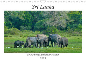 Sri Lanka, Grüne Berge – unberührte Natur (Wandkalender 2023 DIN A4 quer) von Böck,  Herbert