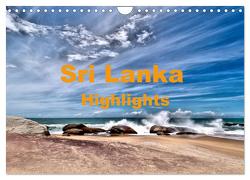 Sri Lanka – Highlights (Wandkalender 2024 DIN A4 quer), CALVENDO Monatskalender von Langenkamp,  Wolfgang-A.