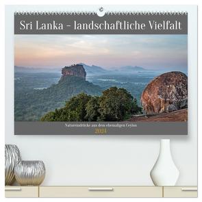 Sri Lanka – landschaftliche Vielfalt (hochwertiger Premium Wandkalender 2024 DIN A2 quer), Kunstdruck in Hochglanz von Brehm,  Frank