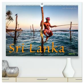 Sri Lanka – Paradies im indischen Ozean (hochwertiger Premium Wandkalender 2024 DIN A2 quer), Kunstdruck in Hochglanz von Benninghofen,  Jens