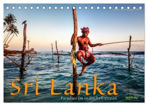 Sri Lanka – Paradies im indischen Ozean (Tischkalender 2024 DIN A5 quer), CALVENDO Monatskalender von Benninghofen,  Jens