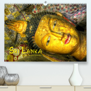 Sri Lanka – Tempel, Tee und Elefanten (Premium, hochwertiger DIN A2 Wandkalender 2022, Kunstdruck in Hochglanz) von Stamm,  Dirk