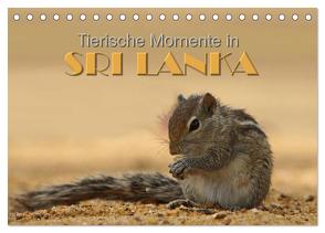 Sri Lanka – Tierische Momente (Tischkalender 2024 DIN A5 quer), CALVENDO Monatskalender von Matziol,  Michael