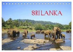 Sri Lanka (Tischkalender 2024 DIN A5 quer), CALVENDO Monatskalender von Rasch,  Clemens
