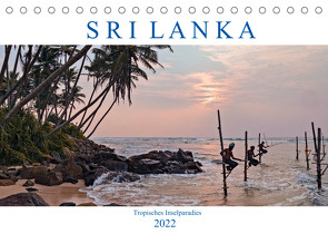 Sri Lanka, tropisches Inselparadies (Tischkalender 2022 DIN A5 quer) von Kruse,  Joana