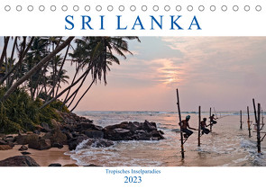 Sri Lanka, tropisches Inselparadies (Tischkalender 2023 DIN A5 quer) von Kruse,  Joana