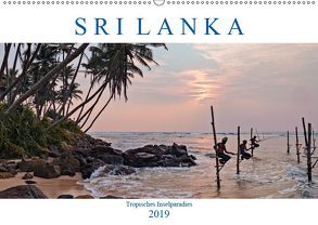 Sri Lanka, tropisches Inselparadies (Wandkalender 2019 DIN A2 quer) von Kruse,  Joana
