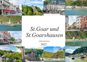 St. Goar und St. Goarshausen Impressionen (Wandkalender 2022 DIN A2 quer) von Meutzner,  Dirk