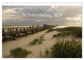 St. Peter Ording 2024 (Wandkalender 2024 DIN A3 quer), CALVENDO Monatskalender von Bussenius,  Beate