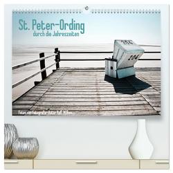 St. Peter-Ording durch die Jahreszeiten (hochwertiger Premium Wandkalender 2024 DIN A2 quer), Kunstdruck in Hochglanz von Wilken,  Ralf
