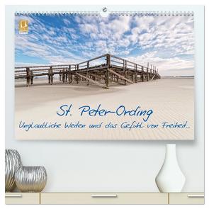 St. Peter-Ording (hochwertiger Premium Wandkalender 2024 DIN A2 quer), Kunstdruck in Hochglanz von Nordbilder,  Nordbilder