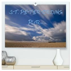 ST. PETER-ORDING PURistisch (hochwertiger Premium Wandkalender 2024 DIN A2 quer), Kunstdruck in Hochglanz von G. Leitl,  Markus