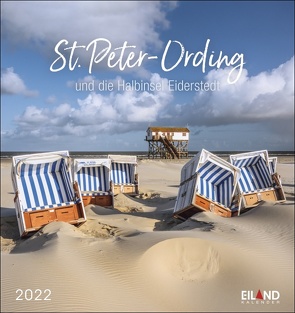 St. Peter-Ording und die Halbinsel Eiderstedt Postkartenkalender 2022 von Eiland