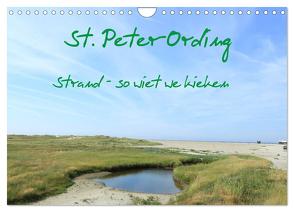 St. Peter-Ording (Wandkalender 2024 DIN A4 quer), CALVENDO Monatskalender von Kleverveer,  Kleverveer