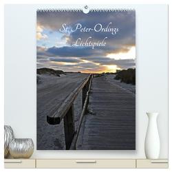 St. Peter-Ordings Lichtspiele (hochwertiger Premium Wandkalender 2024 DIN A2 hoch), Kunstdruck in Hochglanz von Nordstern,  Nordstern
